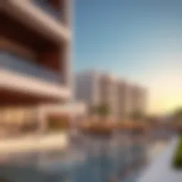 Stunning architectural view of Coral Residence