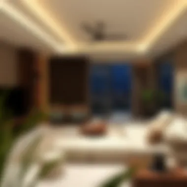 Contemporary Living Spaces in Coral Residence Modern interiors showcasing living spaces in Coral Residence