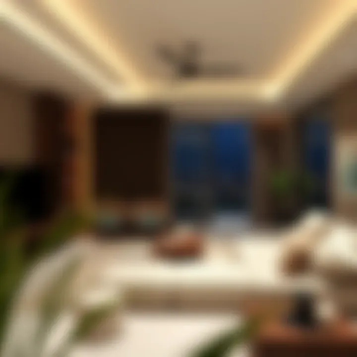 Contemporary Living Spaces in Coral Residence Modern interiors showcasing living spaces in Coral Residence