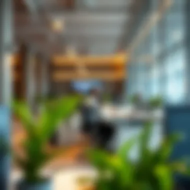 Entrepreneur utilizing a Flexi Desk