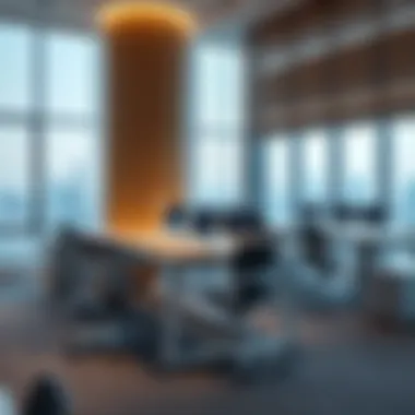 Modern Flexi Desk workspace in Dubai