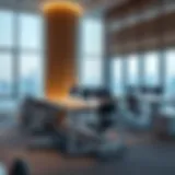 Innovative Flexi Desk Design Modern Flexi Desk workspace in Dubai