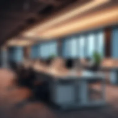 Workspace features promoting productivity