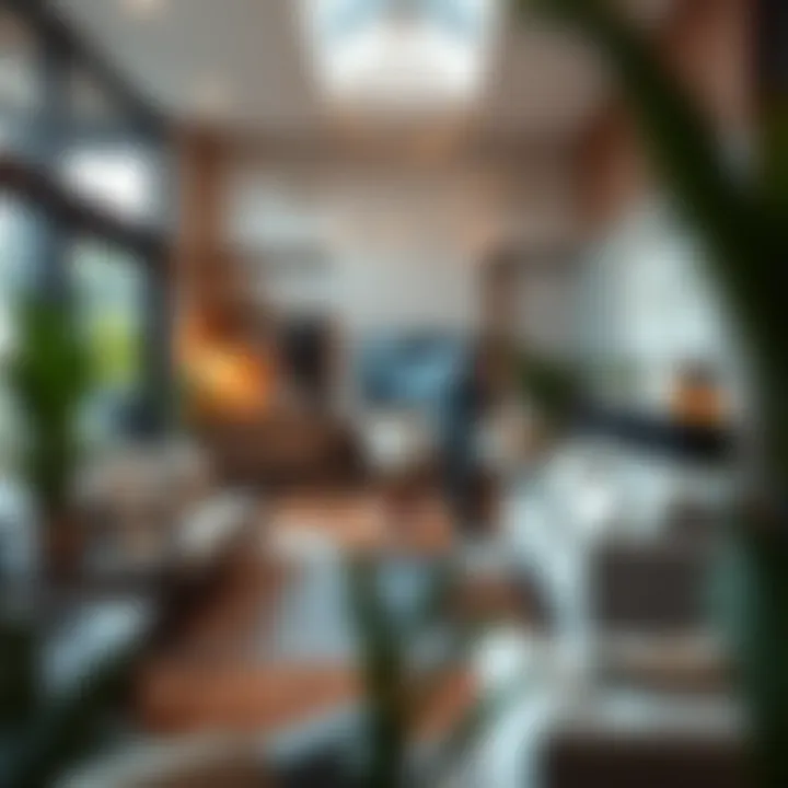 An inviting family gathering space that emphasizes warmth and togetherness.