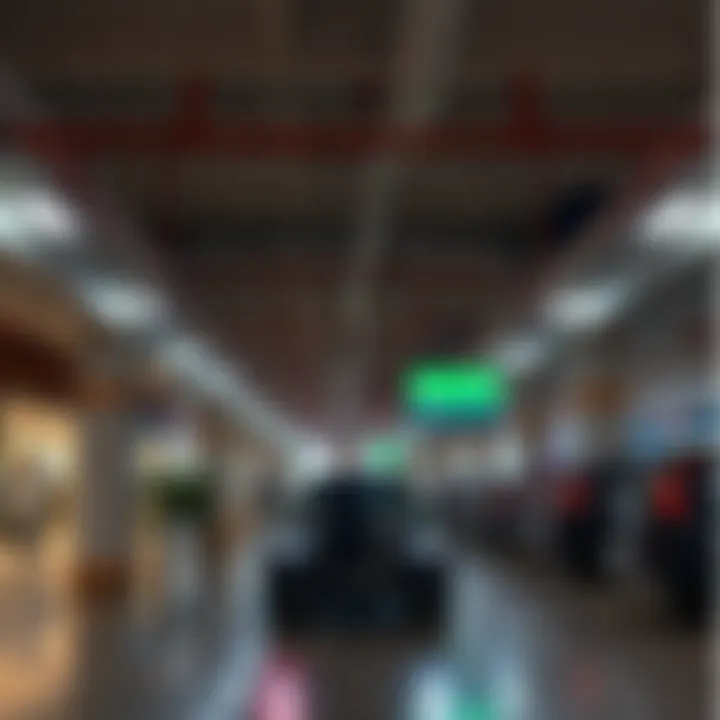 Enhancing Shopper Experience Interior design elements that enhance the shopper's experience in the Fashion Parking area