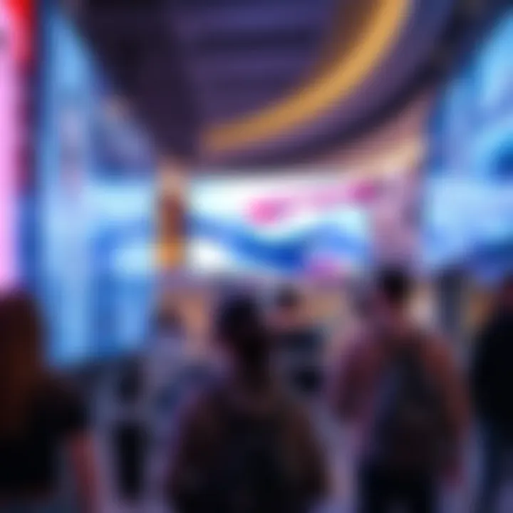 Interactive digital displays for visitors