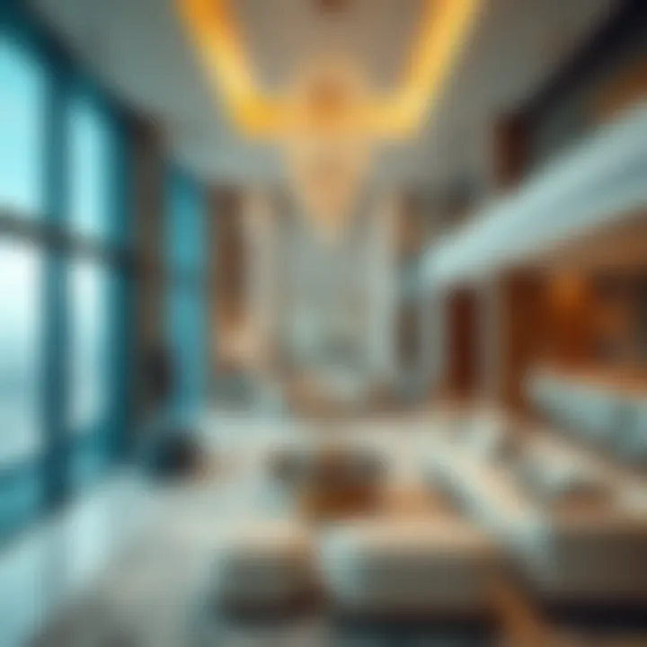 Interior shot of a luxurious property within Hive Bur Dubai