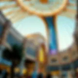 Majestic view of Ibn e Battuta Mall showcasing its architectural design