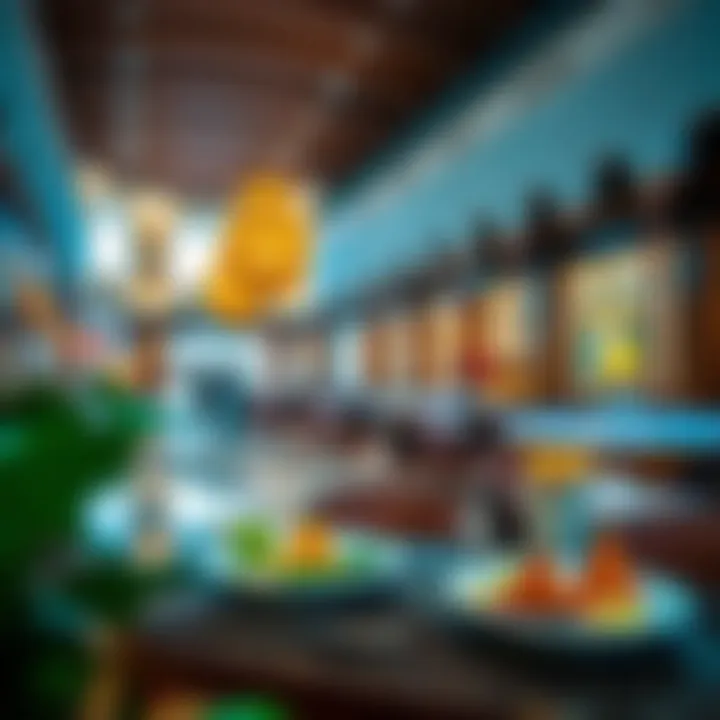 Culinary delights available at Ibn e Battuta Mall's dining establishments