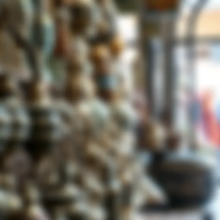 Unique Cultural Artifacts in Meena Bazaar Unique cultural artifacts in a shop