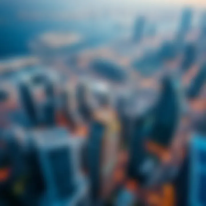 Innovative Skyline of Dubai by Meraas Aerial view showcasing the innovative skyline of Dubai with Meraas developments