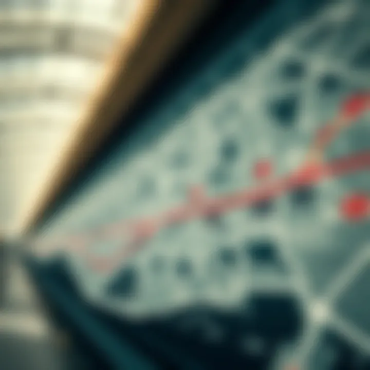 Connectivity Map of Red Line Stations Map showing connectivity of the Red Line stations