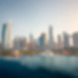 Stunning skyline of Dubai showcasing modern architecture