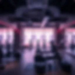 Interior view of a modern ladies gym showcasing fitness equipment