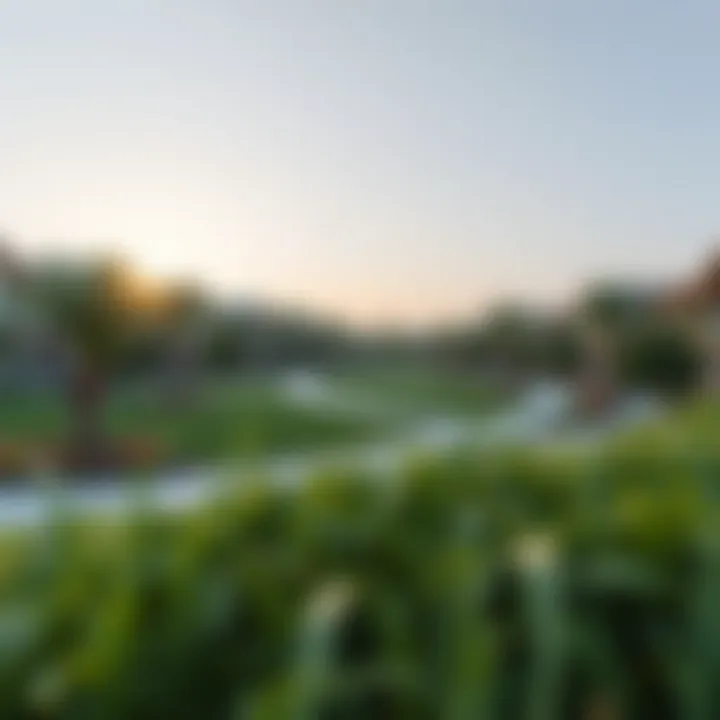 Landscaping and Green Spaces of Noya Viva Beautiful landscaping and green spaces surrounding Noya Viva.