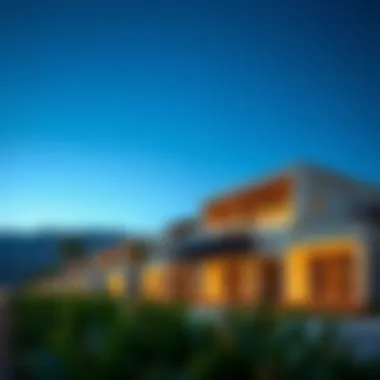 Stunning architectural view of Oaks Liwa Heights