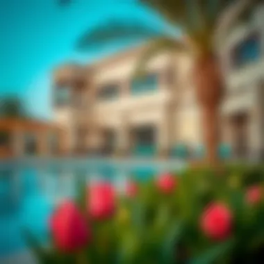 Vibrant community amenities at Oaks Liwa Heights