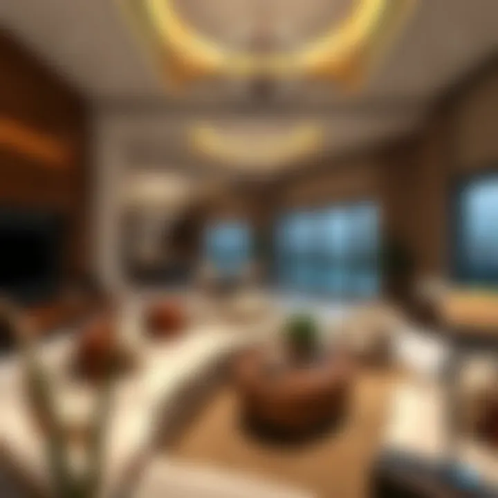 Luxurious living spaces in Oaks Liwa Heights