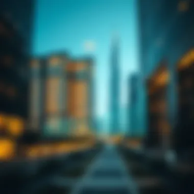 Graph illustrating leasing trends in Dubai's office market