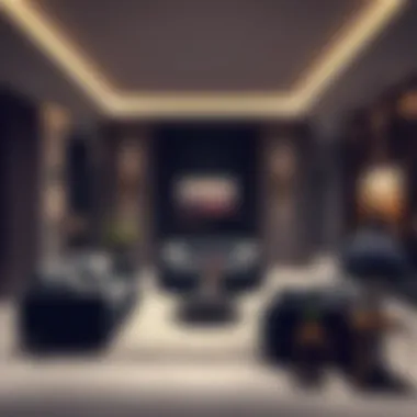 Modern Elegance in Living Spaces Elegant living room showcasing modern pan home furnishings