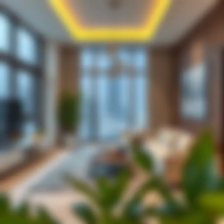 Modern apartment interior in International City