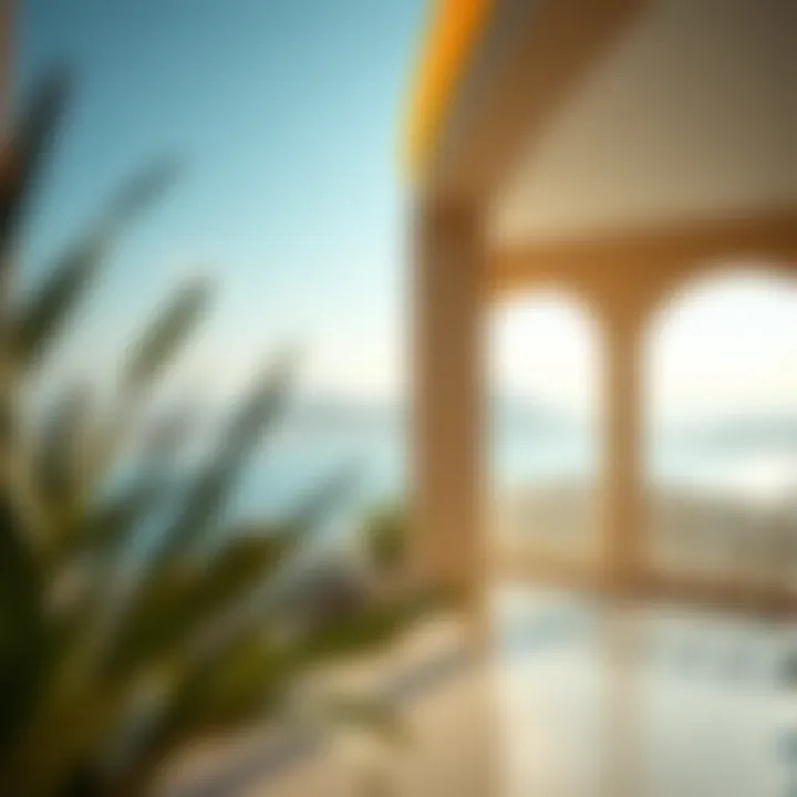 Stunning Balcony View Breathtaking view from a rental villa balcony