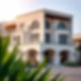 Luxurious villa exterior in Al Siouh