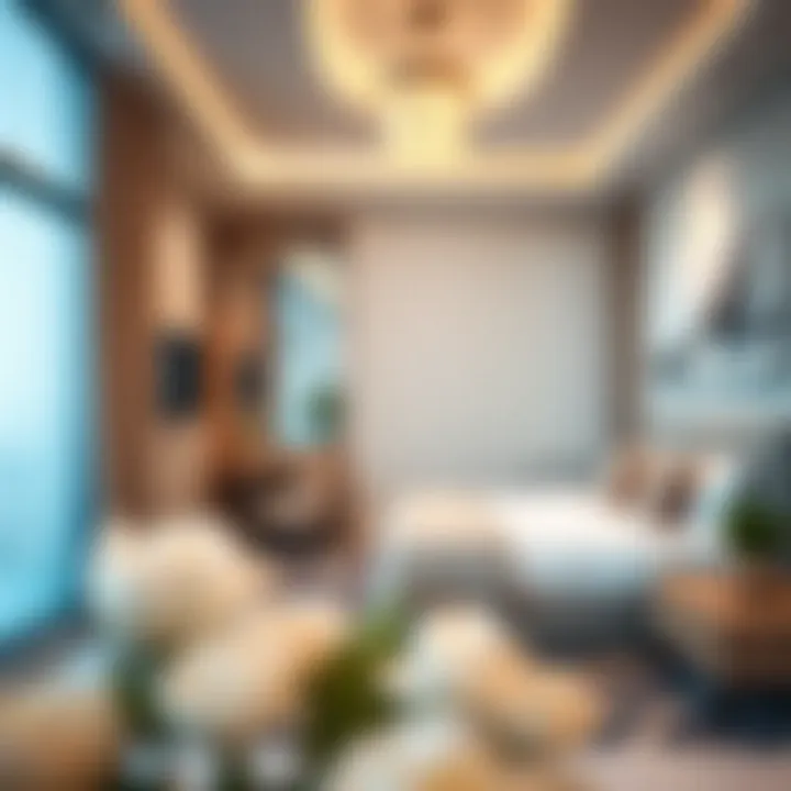 Stylish Room Interior in Al Barsha 3 An interior of a stylish room available for rent in Al Barsha 3