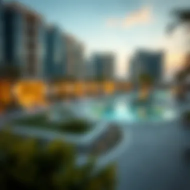 Location Advantages of Savoy Park Map highlighting Savoy Park's location in Dubai