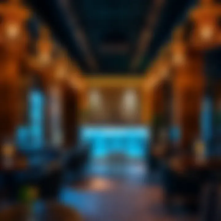 Contemporary Design in Shisha Culture Contemporary shisha lounge with stylish decor and ambiance