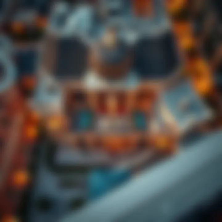 Aerial view of Spinneys Mankhool showcasing its architecture