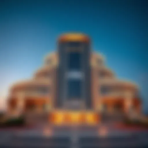 Stunning architectural design of Al Jawza Building