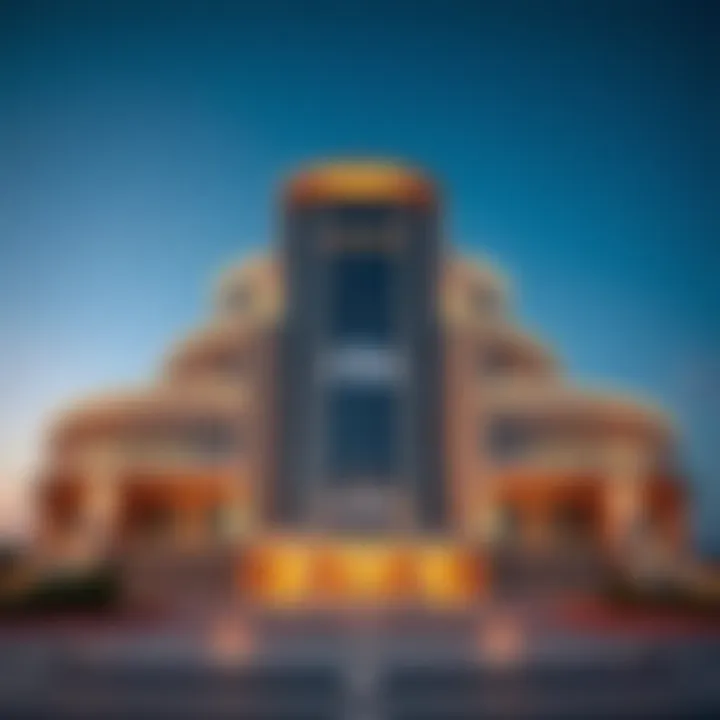 Stunning architectural design of Al Jawza Building