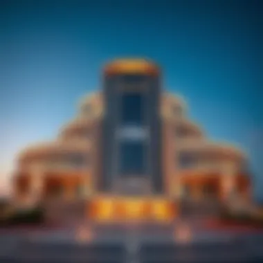 Architectural Marvel of Al Jawza Building Stunning architectural design of Al Jawza Building