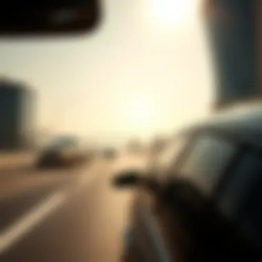 Mastering the Roads of Dubai Navigating Dubai's roads with a rental car