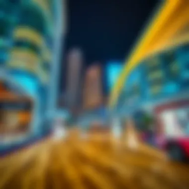 Retail Extravaganza in Dubai Luxurious shopping mall reflecting Dubai's thriving retail sector