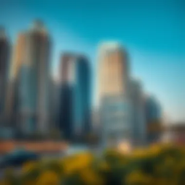 Real Estate Evolution in Dubai Modern real estate developments illustrating Dubai's growth