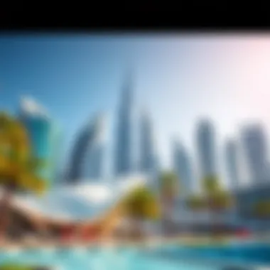 Dubai's Modern Architectural Marvels The stunning skyline of Dubai showcasing modern architecture