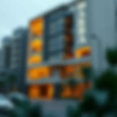 Architectural Marvels by كورنيش الممزر Modern architecture along كورنيش الممزر