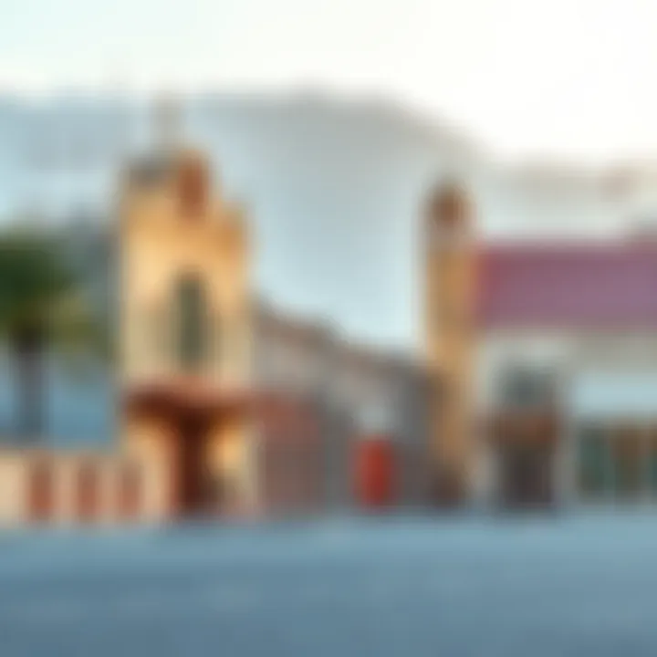 Historical Development of Mussafah Historical buildings representing the development of Mussafah over the years