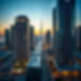 Dubai skyline showcasing real estate development