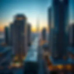 Dubai skyline showcasing real estate development