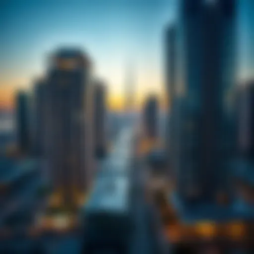 Dubai skyline showcasing real estate development