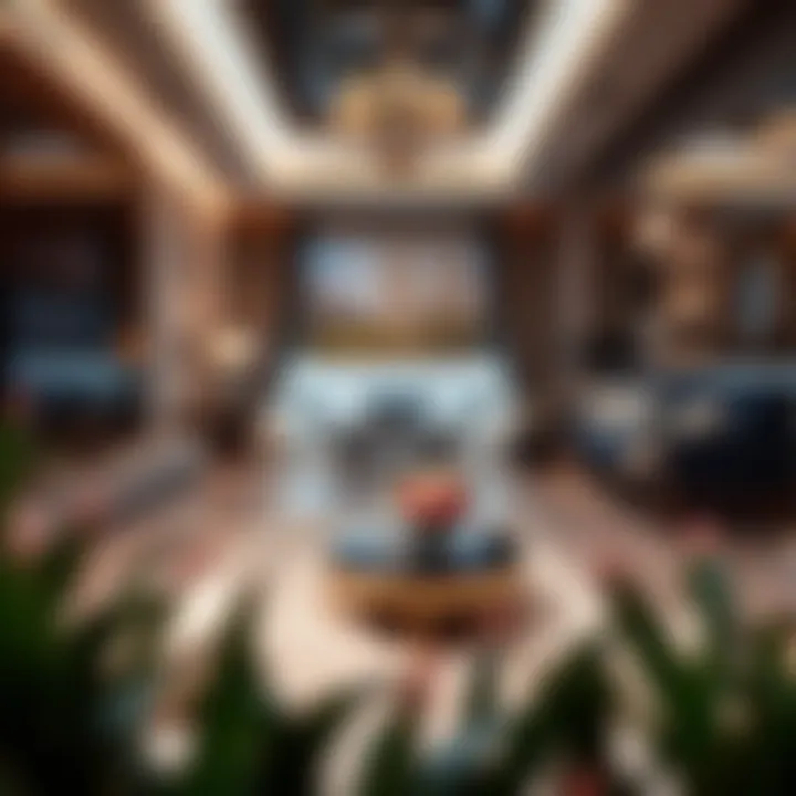 Luxurious Living in ذا فالي دبي Luxurious interiors of residential units in ذا فالي دبي
