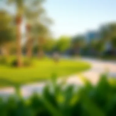 Parks and Recreation in Galadari JLT Lush green parks and recreational areas in Galadari JLT