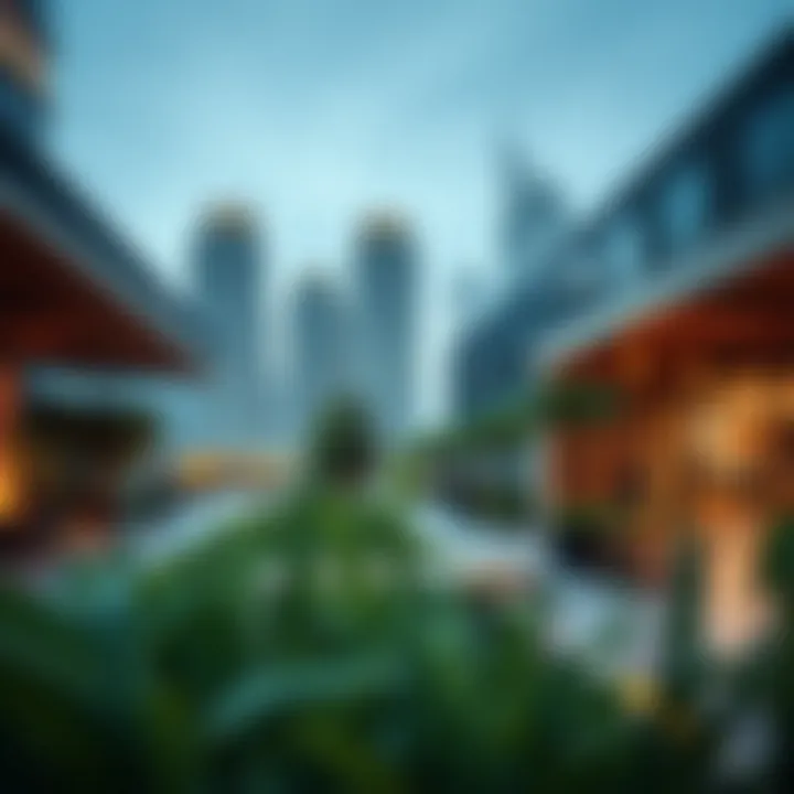 Lifestyle and Community at Hive JLT Vibrant community spaces around Hive JLT promoting lifestyle and leisure