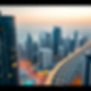 Skyline Integration of Hive JLT Panoramic skyline featuring Hive JLT within Dubai's real estate landscape