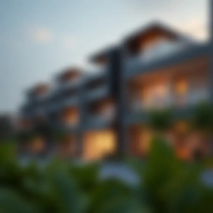 A modern residential project developed by شركة شوبا