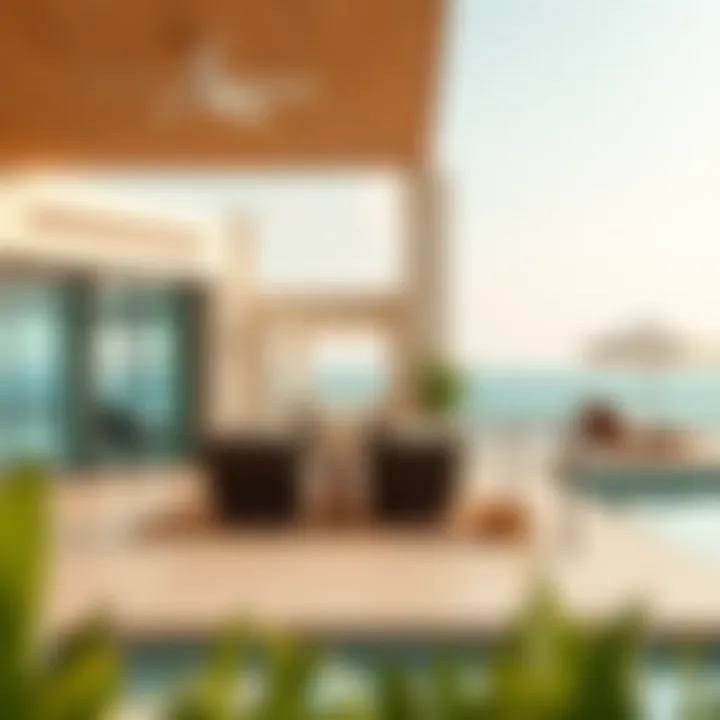 Luxury Amenities of Mamzar Beach Luxurious amenities available at Mamzar Private Beach