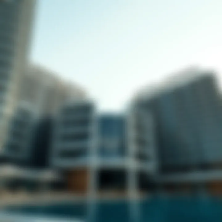 Architectural Design of Marina 101 Close-up of Marina 101's unique architectural design